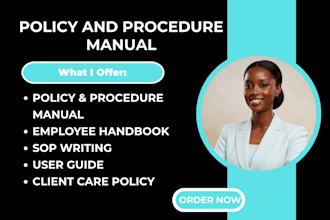 write homecare policy and procedure manual for licensing and survey approval