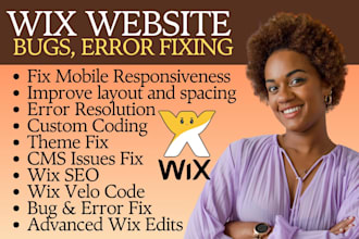 fix wix website issues wix studio bugs wix fix broken links fix layout issues