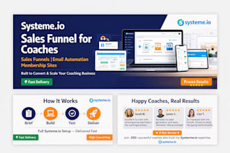 systeme io sales funnel, systeme io landing page