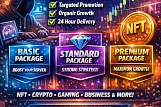 promote your discord server and grow real active members