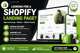 design high converting shopify landing page using replo gempages pagefly shopify