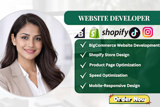 build a high converting bigcommerce and shopify ecommerce website