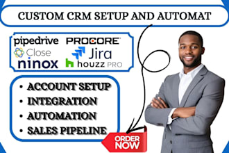 do procore close io jira kommo crm ninox houzz pro pipedrive zapier integration