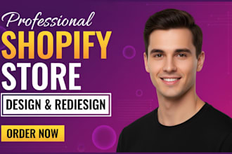 design shopify store, shopify website, dropshipping store, shopify expert