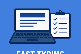 do fast and accurate data entry services