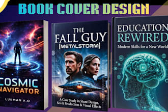 design a professional dark gothic book cover amazon kdp romance ebook cover