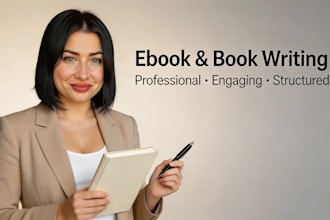 ebook and book writing that engages, educates and sells