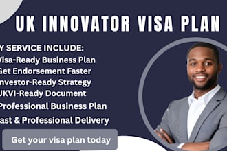 write UK innovator founder visa business plan for approval