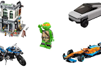 model custom lego technic cars, bikes, boats, trucks with building instruction