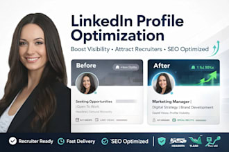 optimize linkedin profile SEO headline summary to attract recruiters
