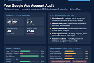 do a comprehensive google ads audit