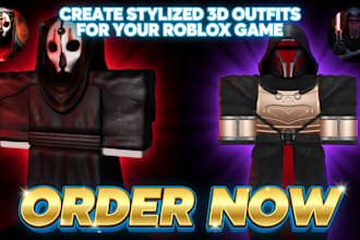 create stylized 3d outfits for your roblox game