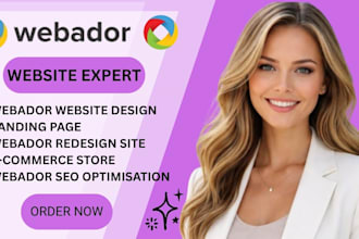 design webador website webador redesign and hostinger website