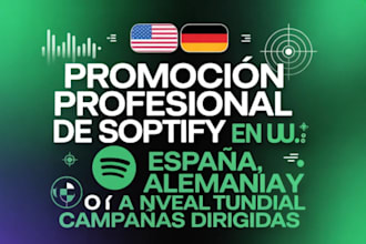 promoción orgánica de música en spotify, campaña dirigida para