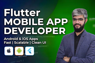 do flutter development, mobile app, mobile app development, android and ios apps