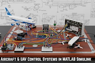 develop aircraft flight dynamics and uav control systems in matlab simulink