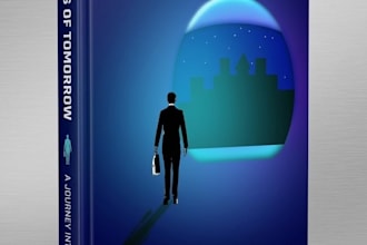 design a professional book cover or e book cover