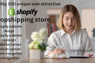 make shopify drop shipping store