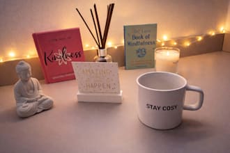 listen and offer a calm, friendly chat session
