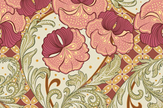 cultural and ethnic seamless pattern