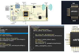 develop nrf52 ble firmware for nrf52832 nrf52840 nordic iot devices