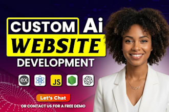 custom website rebuild website ai website website development reactjs node