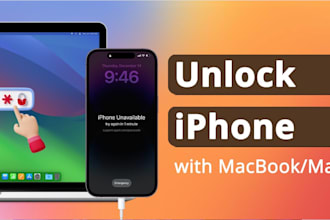 wireless unlock your iphones, ipads, macbooks from locked remotely