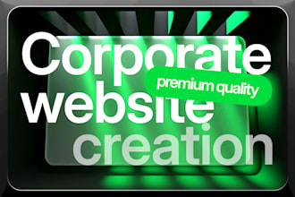 create profitable corporate website for your company