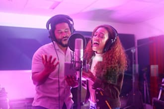 sing your contemporary christian worship song, gospel choir