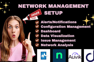 setup network management pulseway ninjaone domotz auvik netreo nmis uisp backbox