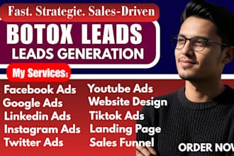 botox leads botox clients aesthetics leads cosmetic clinic leads facebook ads