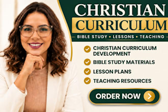 create christian curriculum, bible study lessons and teaching resources