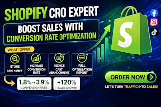 boost shopify sales with cro and store optimization