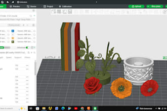 repair and slice or split 3d models for 3d printing