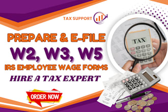 prepare and efile w2, w3, 1099, 941, 940 payroll tax forms