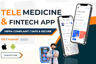develop telehealth, telemedicine medical mobile app