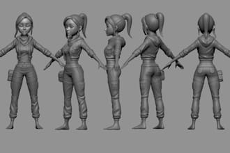 fix or refine your 3d sculpt in zbrush fast and clean