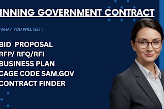 win government contract, bid proposal rfp rfq government contract writing