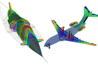 design uav drone and aircraft with aerodynamics analysis