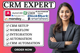 monday autocad autodestforma smartsheet clockshark stack houzzpro ezo ninnox psa
