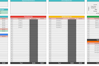 create your google sheets monthly budget for you