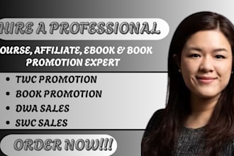 promote your course, master resell rights, digital products and book promotion