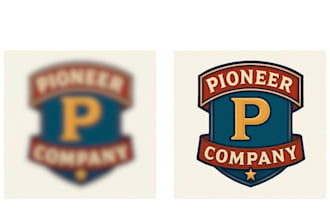 redesign your logo into high quality HD