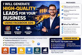 run facebook, instagram lead generation campaigns for your business