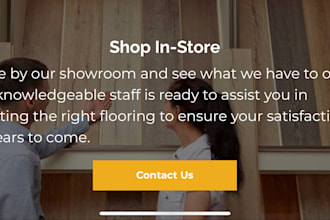 build and optimize your website