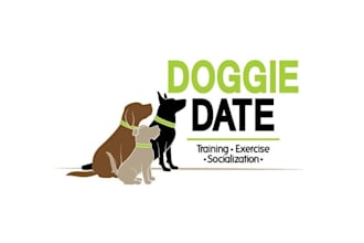 design dog training and walking company logo