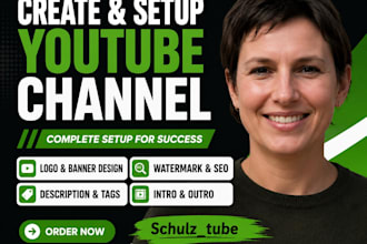 create and setup successful youtube channel