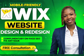 design wix website redesign wix website fix wix website on wix studio website