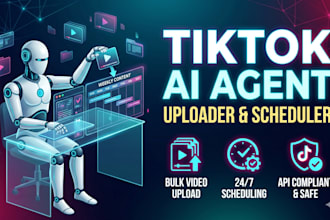 build an autonomous ai agent for tiktok content uploading and scheduling