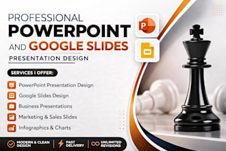 redesign powerpoint presentation professionally
